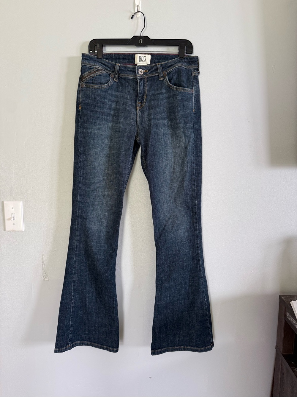 Urban Outfitters BDG Womens Brooke Low Rise Bootcut Flare Denim Jeans, Size 30